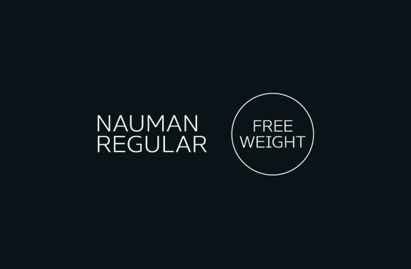 Nauman Regular бесплатный шрифт